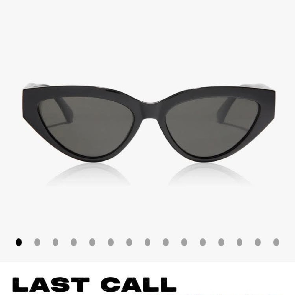 DIME x Les Do Makeup Black Cat-Eye Sunglasses
